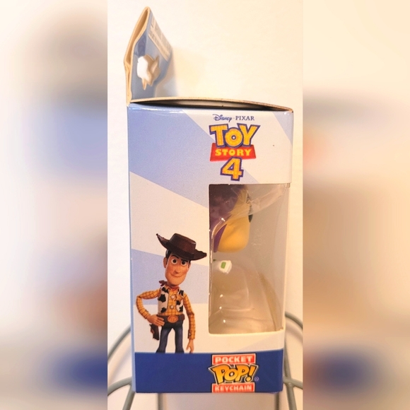 New Rare Funko Pocket Pop! Disney Pixar Buzz Lightyear Keychain Toy Story 4 - Picture 4 of 7